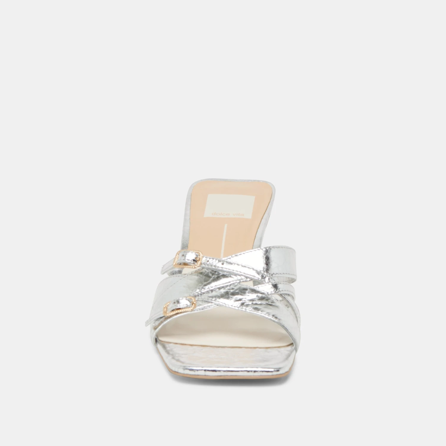 BRYANT HEELS SILVER DISTRESSED LEATHER(Bryant Heels Silver Distressed Leather) 6 BRYANT HEELS SILVER DISTRESSED LEATHER(Bryant Heels Silver Distressed Leather) - Image 6