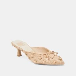 CAMILO HEELS LT NATURAL RAFFIA(Camilo Heels Lt Natural Raffia) -Dolce Vita Shop DOLCEVITA HEELS CAMILO LTNATURALRAFFIA 01