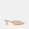 CAMILO HEELS LT NATURAL RAFFIA(Camilo Heels Lt Natural Raffia)