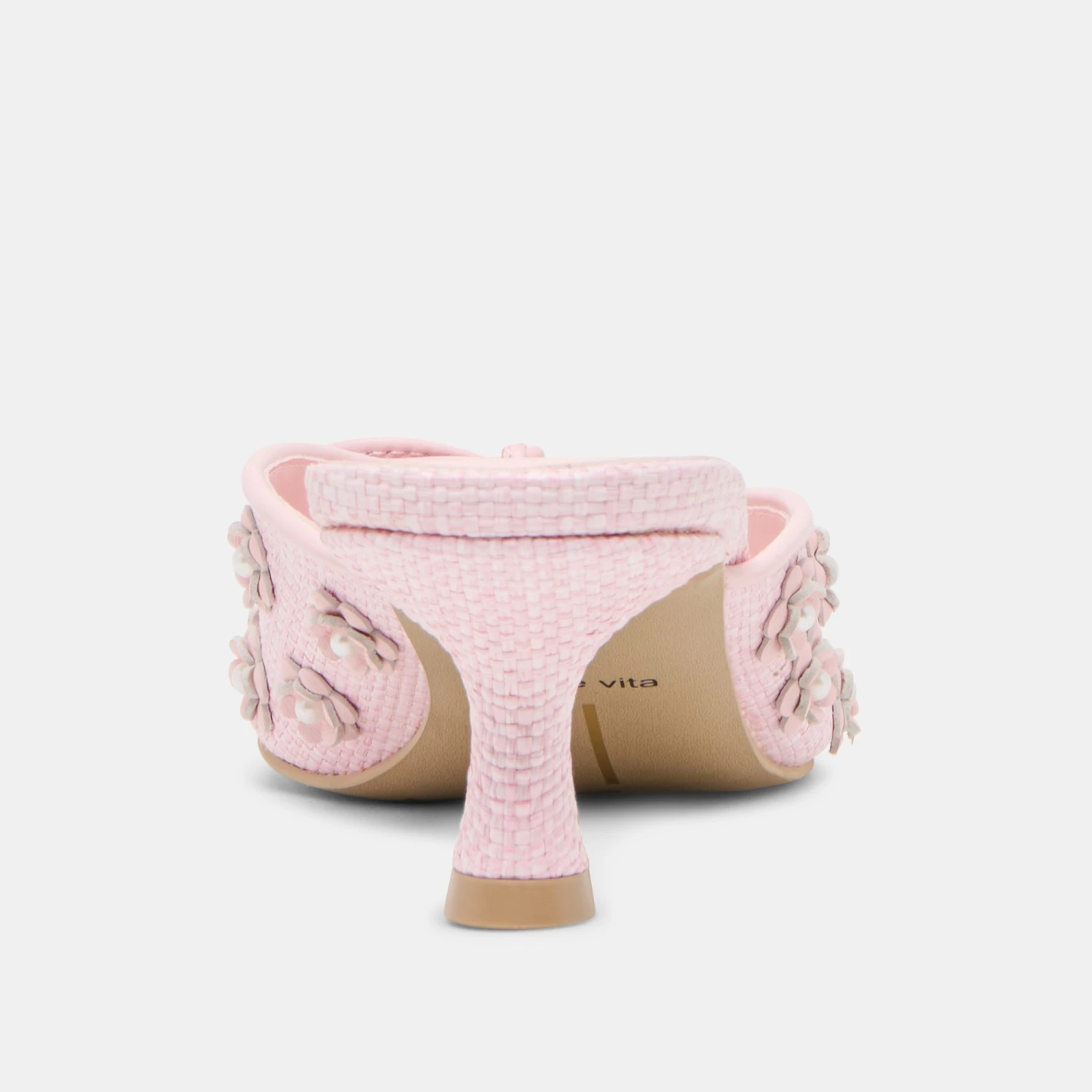 CAMILO X BYRDIE GOLF WIDE HEELS PINK RAFFIA(Camilo X Byrdie Golf Wide Heels Pink Raffia) 7 CAMILO X BYRDIE GOLF WIDE HEELS PINK RAFFIA(Camilo X Byrdie Golf Wide Heels Pink Raffia) - Image 7