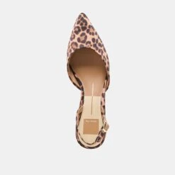 CAREL HEELS DK LEOPARD SATIN(Carel Heels Dk Leopard Satin) -Dolce Vita Shop DOLCEVITA HEELS CAREL DKLEOPARDSATIN 06