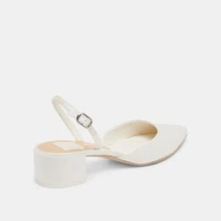 CAREL HEELS TRUE WHITE SATIN(Carel Heels True White Satin) -Dolce Vita Shop DOLCEVITA HEELS CAREL TRUEWHITESATIN 03