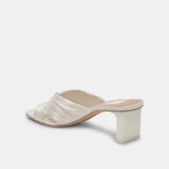 Dolce Vita CARLAN HEELS OFF WHITE SILK(Carlan Heels Off White Silk) -Dolce Vita Shop DOLCEVITA HEELS CARLAN OFFWHITESILK 08