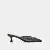 CLAIRE HEELS BLACK MESH - Re:vita(Claire Heels Black Mesh Resale)