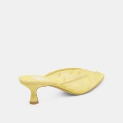 CLARA HEELS LEMON MESH(Clara Heels Lemon Mesh) -Dolce Vita Shop DOLCEVITA HEELS CLARA LEMONMESH 03