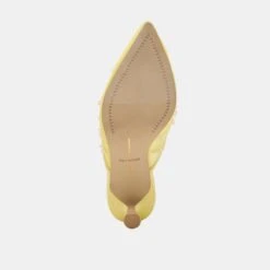 CLARA WIDE HEELS LEMON MESH(Clara Wide Heels Lemon Mesh) -Dolce Vita Shop DOLCEVITA HEELS CLARA LEMONMESH 07 789fdba4 db2e 4ff1 9acd e03ef0793a76