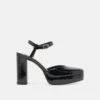 CLAUD HEELS MIDNIGHT PATENT LEATHER(Claud Heels Midnight Patent Leather)