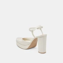CLAUD HEELS WHITE SATIN(Claud Heels White Satin) -Dolce Vita Shop DOLCEVITA HEELS CLAUD WHITESATIN 09