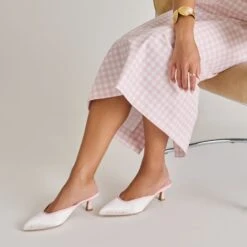 CLEO X BYRDIE GOLF HEELS PINK FLORAL SATIN(Cleo X Byrdie Golf Heels Pink Floral Satin) -Dolce Vita Shop DOLCEVITA HEELS CLEOBYRDIES PINKFLORAL ONFOOT 03 b8e5fc67 0427 4935 b6d3 9eb5cd8475f5