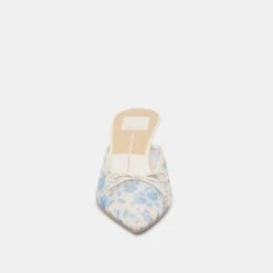 CLEO HEELS BLUE FLORAL MESH(Cleo Heels Blue Floral Mesh) -Dolce Vita Shop DOLCEVITA HEELS CLEO BLUEFLORALMESH 04