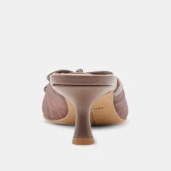 CLEO HEELS COGNAC PLAID MESH(Cleo Heels Cognac Plaid Mesh) -Dolce Vita Shop DOLCEVITA HEELS CLEO COGNAC PLAID MESH 05