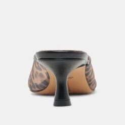 CLEO HEELS DK LEOPARD MESH(Cleo Heels Dk Leopard Mesh) -Dolce Vita Shop DOLCEVITA HEELS CLEO DKLEOPARDMESH 05