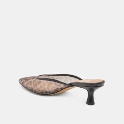 CLEO HEELS DK LEOPARD MESH(Cleo Heels Dk Leopard Mesh) -Dolce Vita Shop DOLCEVITA HEELS CLEO DKLEOPARDMESH 09