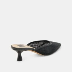 CLEO HEELS ONYX MESH(Cleo Heels Onyx Mesh) -Dolce Vita Shop DOLCEVITA HEELS CLEO ONYXMESH 03
