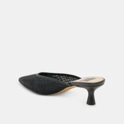 CLEO HEELS ONYX MESH(Cleo Heels Onyx Mesh) -Dolce Vita Shop DOLCEVITA HEELS CLEO ONYXMESH 09