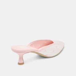 CLEO X BYRDIE GOLF WIDE HEELS PINK FLORAL SATIN(Cleo X Byrdie Golf Wide Heels Pink Floral Satin) 11 CLEO X BYRDIE GOLF WIDE HEELS PINK FLORAL SATIN(Cleo X Byrdie Golf Wide Heels Pink Floral Satin) -Dolce Vita Shop DOLCEVITA HEELS CLEO PINKFLORALSATIN 03