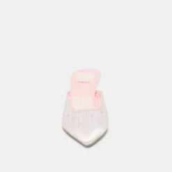 CLEO X BYRDIE GOLF WIDE HEELS PINK FLORAL SATIN(Cleo X Byrdie Golf Wide Heels Pink Floral Satin) 14 CLEO X BYRDIE GOLF WIDE HEELS PINK FLORAL SATIN(Cleo X Byrdie Golf Wide Heels Pink Floral Satin) -Dolce Vita Shop DOLCEVITA HEELS CLEO PINKFLORALSATIN 04