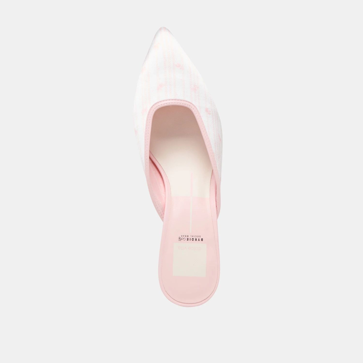 CLEO X BYRDIE GOLF WIDE HEELS PINK FLORAL SATIN(Cleo X Byrdie Golf Wide Heels Pink Floral Satin) 8 CLEO X BYRDIE GOLF WIDE HEELS PINK FLORAL SATIN(Cleo X Byrdie Golf Wide Heels Pink Floral Satin) - Image 8