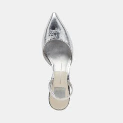 CORSA HEELS SILVER CRACKLED LEATHER - Re:vita(Corsa Heels Silver Crackled Leather Resale) -Dolce Vita Shop DOLCEVITA HEELS CORSA SILVERCRACKLEDLEATHER 06 01dea217 0b8f 43f5 bebe f59b0ab2630b