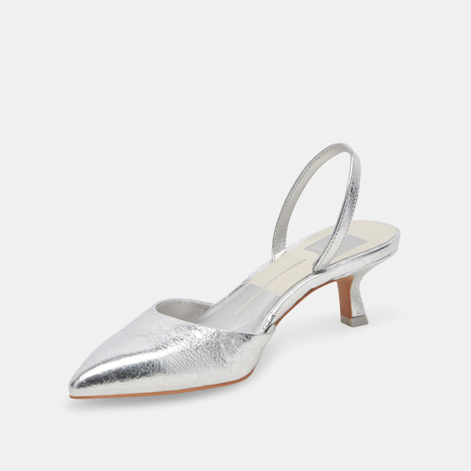 CORSA WIDE HEELS SILVER CRACKLED LEATHER(Corsa Wide Heels Silver Crackled Leather) 4 CORSA WIDE HEELS SILVER CRACKLED LEATHER(Corsa Wide Heels Silver Crackled Leather) - Image 4