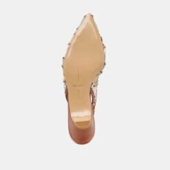 DAFNEY HEELS TAN MULTI WOVEN LEATHER(Dafney Heels Tan Multi Woven Leather) -Dolce Vita Shop DOLCEVITA HEELS DAFNEY TANMULTIWOVENLEATHER 07