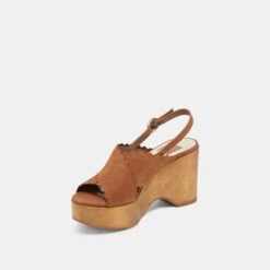 DILION WEDGES DARK SADDLE NUBUCK(Dilion Wedges Dark Saddle Nubuck) -Dolce Vita Shop DOLCEVITA HEELS DILION DARKSADDLENUBUCK 08