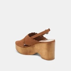 DILION WEDGES DARK SADDLE NUBUCK(Dilion Wedges Dark Saddle Nubuck) -Dolce Vita Shop DOLCEVITA HEELS DILION DARKSADDLENUBUCK 09