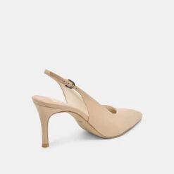 ELASI HEELS BEIGE CRINKLE PATENT(Elasi Heels Beige Crinkle Patent) -Dolce Vita Shop DOLCEVITA HEELS ELASI BEIGE CRINKLE PATENT 03