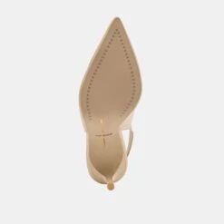 ELASI HEELS BEIGE CRINKLE PATENT(Elasi Heels Beige Crinkle Patent) -Dolce Vita Shop DOLCEVITA HEELS ELASI BEIGE CRINKLE PATENT 07