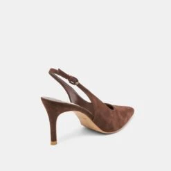 ELASI HEELS DK BROWN NUBUCK(Elasi Heels Dk Brown Nubuck) -Dolce Vita Shop DOLCEVITA HEELS ELASI DKBROWNNUBUCK 03