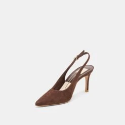 ELASI HEELS DK BROWN NUBUCK(Elasi Heels Dk Brown Nubuck) -Dolce Vita Shop DOLCEVITA HEELS ELASI DKBROWNNUBUCK 09