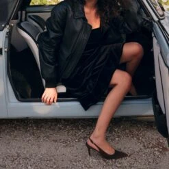 ELASI HEELS DK BROWN NUBUCK(Elasi Heels Dk Brown Nubuck) -Dolce Vita Shop DOLCEVITA HEELS ELASI DK BROWN SUEDE 2