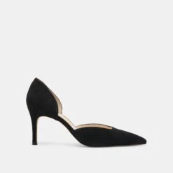 ELOY HEELS ONYX SUEDE(Eloy Heels Onyx Suede)