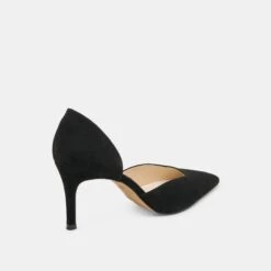 ELOY HEELS ONYX SUEDE(Eloy Heels Onyx Suede) -Dolce Vita Shop DOLCEVITA HEELS ELOY ONYXSUEDE 03