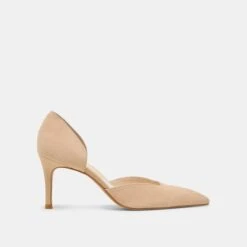 ELOY HEELS TAN SUEDE(Eloy Heels Tan Suede)