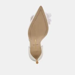 EVELIN HEELS WHITE MESH(Evelin Heels White Mesh) -Dolce Vita Shop DOLCEVITA HEELS EVELIN WHITE MESH 07