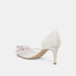 EVELIN HEELS WHITE MESH(Evelin Heels White Mesh) -Dolce Vita Shop DOLCEVITA HEELS EVELIN WHITE MESH 09