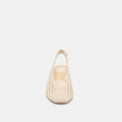 FAWNE HEELS CREME WOVEN STELLA(Fawne Heels Creme Woven Stella) -Dolce Vita Shop DOLCEVITA HEELS FAWNE CREMEWOVENSTELLA 04
