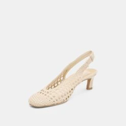 FAWNE HEELS CREME WOVEN STELLA(Fawne Heels Creme Woven Stella) -Dolce Vita Shop DOLCEVITA HEELS FAWNE CREMEWOVENSTELLA 09
