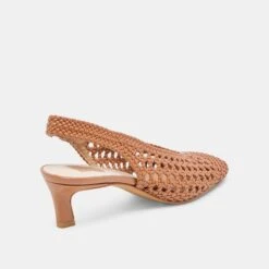 FAWNE HEELS SADDLE WOVEN STELLA(Fawne Heels Saddle Woven Stella) -Dolce Vita Shop DOLCEVITA HEELS FAWNE SADDLEWOVENSTELLA 03