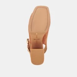 FLORES HEELS CARAMEL SUEDE(Flores Heels Caramel Suede) -Dolce Vita Shop DOLCEVITA HEELS FLORES CARAMELSUEDE 07