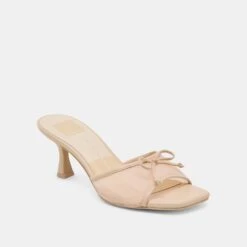 GALEN HEELS PRALINE TULLE(Galen Heels Praline Tulle) -Dolce Vita Shop DOLCEVITA HEELS GALEN PRALINETULE 01