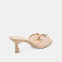 GALEN HEELS PRALINE TULLE(Galen Heels Praline Tulle) -Dolce Vita Shop DOLCEVITA HEELS GALEN PRALINETULE 03