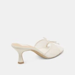 GALEN HEELS WHITE TULLE(Galen Heels White Tulle) -Dolce Vita Shop DOLCEVITA HEELS GALEN WHITETULE 03