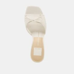 GALEN HEELS WHITE TULLE(Galen Heels White Tulle) -Dolce Vita Shop DOLCEVITA HEELS GALEN WHITETULE 06