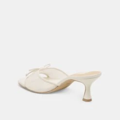 GALEN HEELS WHITE TULLE(Galen Heels White Tulle) -Dolce Vita Shop DOLCEVITA HEELS GALEN WHITETULE 09