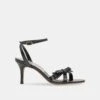 GALOR HEELS BLACK LEATHER(Galor Heels Black Leather)