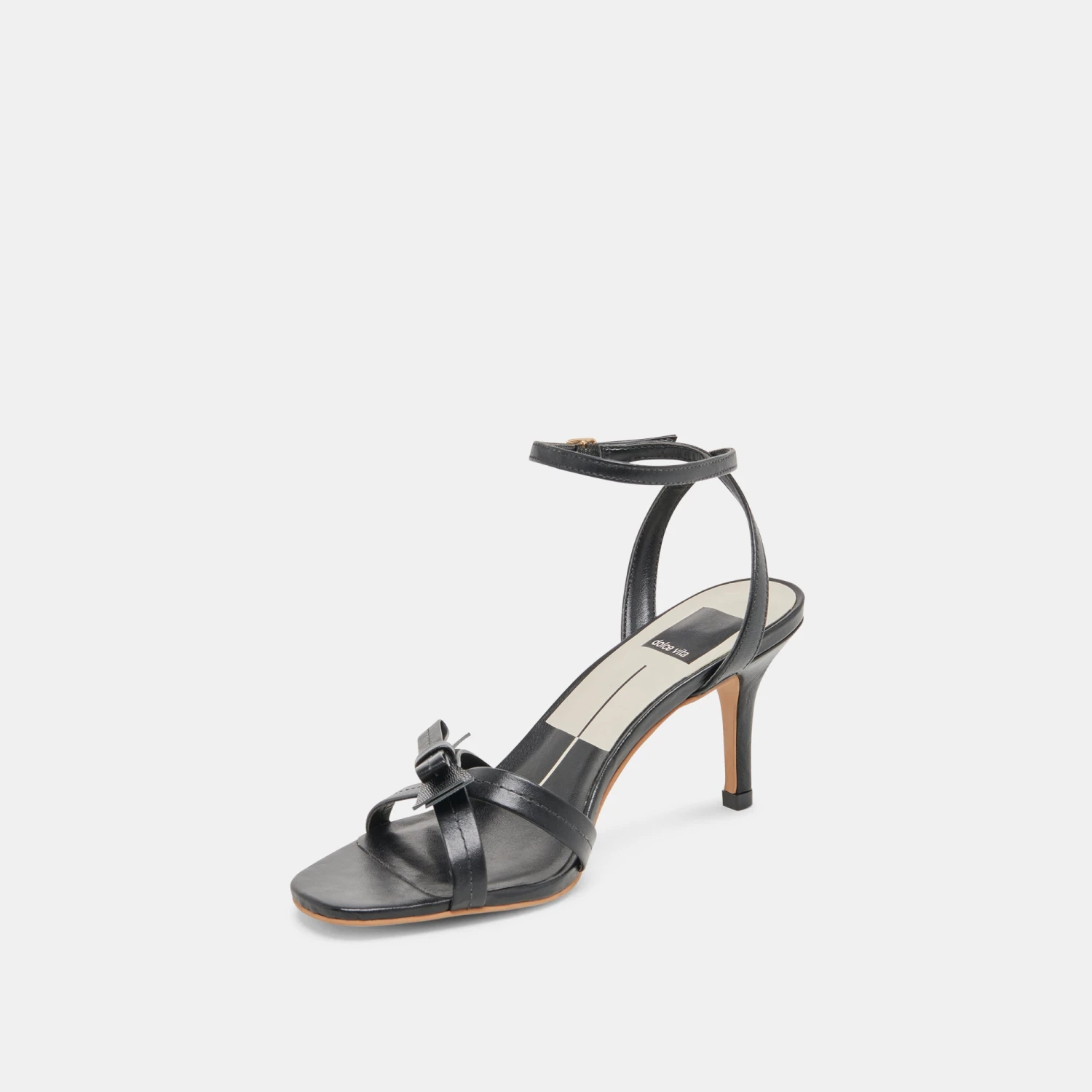 GALOR HEELS BLACK LEATHER(Galor Heels Black Leather) 5 GALOR HEELS BLACK LEATHER(Galor Heels Black Leather) - Image 5