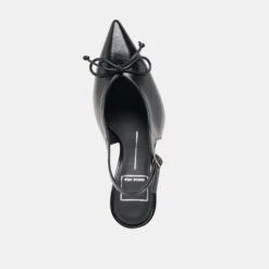 GEENA HEELS BLACK LEATHER(Geena Heels Black Leather) -Dolce Vita Shop DOLCEVITA HEELS GEENA BLACKLEATHER 06