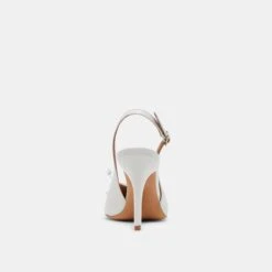 GEENA HEELS WHITE LEATHER(Geena Heels White Leather) -Dolce Vita Shop DOLCEVITA HEELS GEENA WHITELEATHER 05
